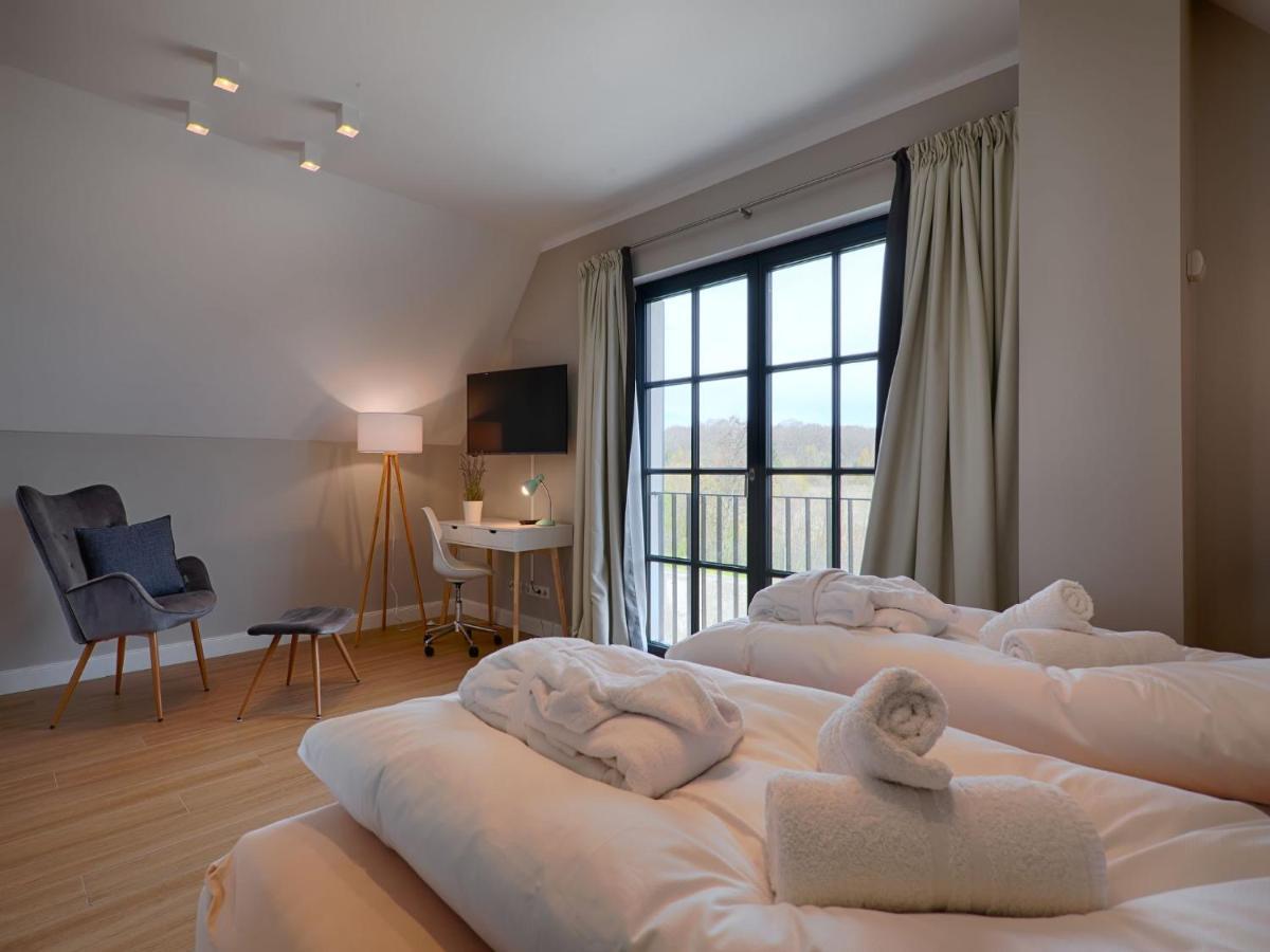 Reetland Am Meer - Premium Reetdachvilla Mit 3 Schlafzimmern, Sauna Und Kamin F27 درانسكي المظهر الخارجي الصورة