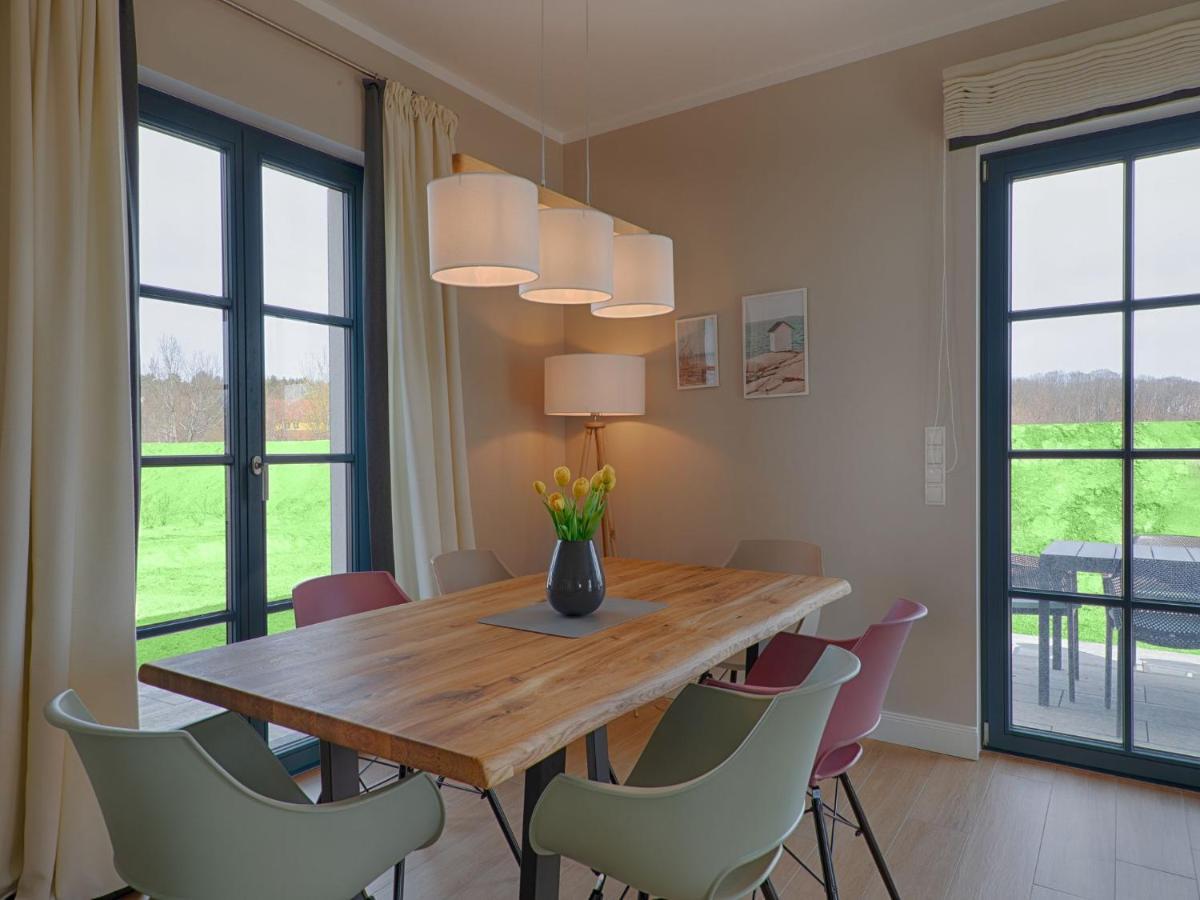 Reetland Am Meer - Premium Reetdachvilla Mit 3 Schlafzimmern, Sauna Und Kamin F27 درانسكي المظهر الخارجي الصورة